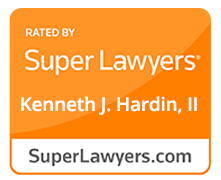 Kenneth Hardin Super Lawyers badge